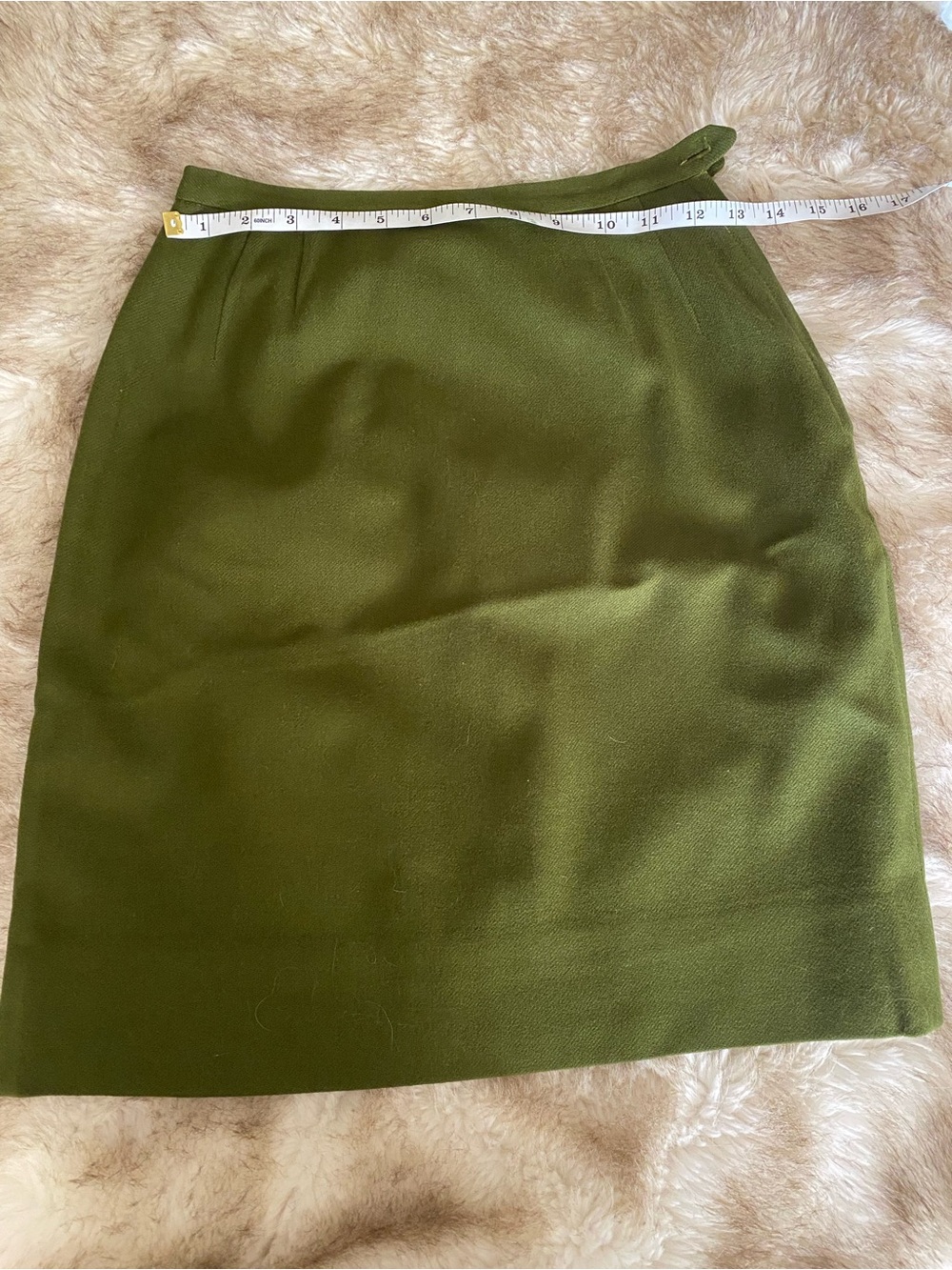 Classic Olive Green Women's Skirt